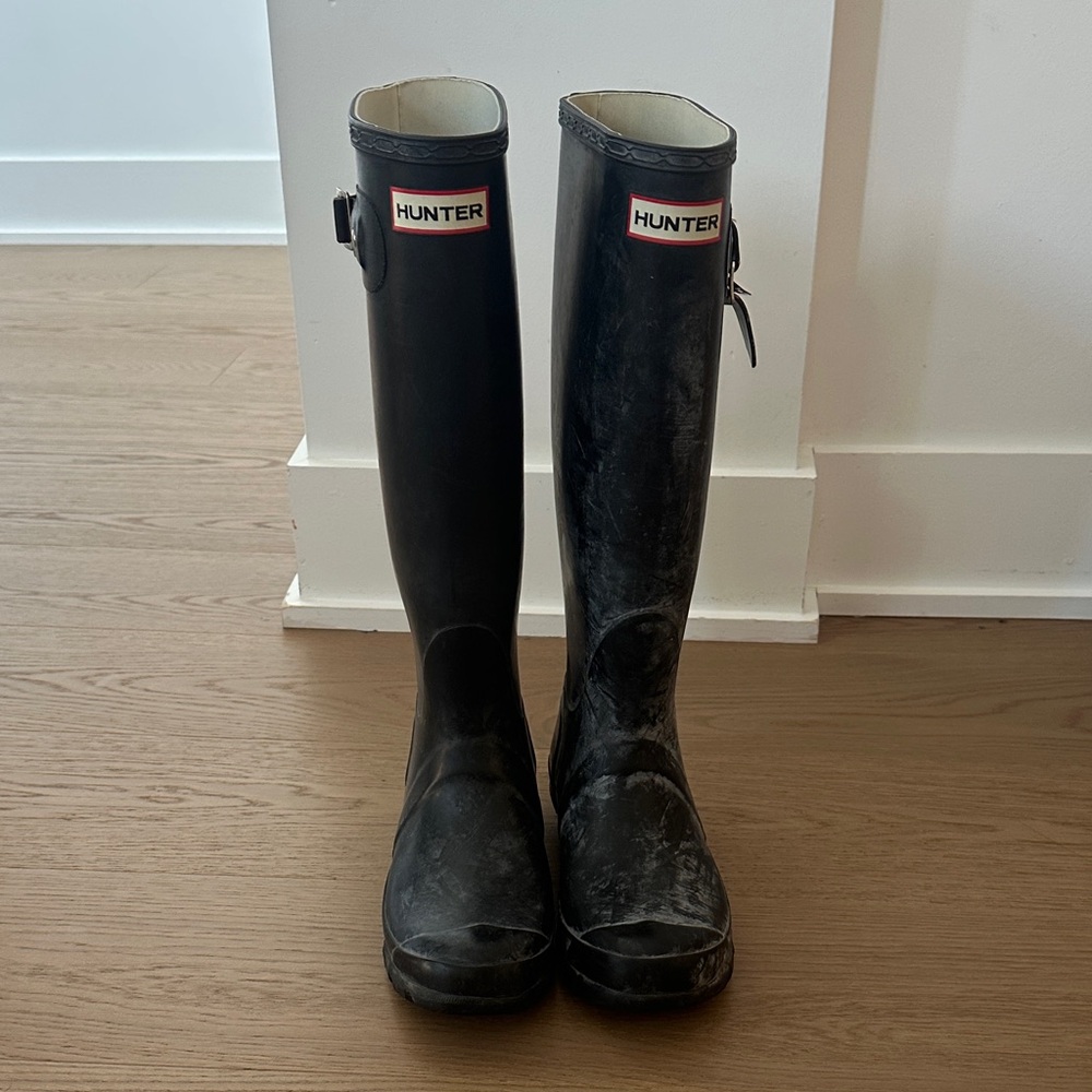 Hunter Classic Black Waterproof Boots